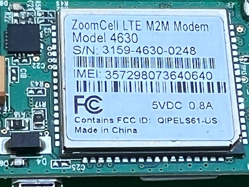 Zoom Cell LTE M2M modem Model 4630