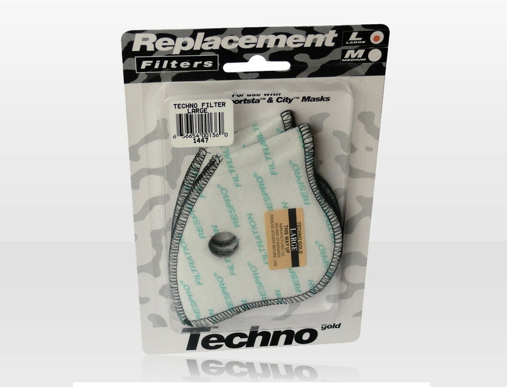 Respro® Techno™ Replacement Filters (2-Pack)