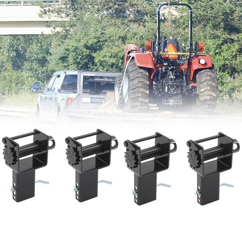 4 Pack Trailer Stake Pocket Winch, Working Load Limit 5,400 LBS/Breaking