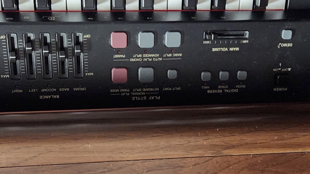 Electric Piano: Technics,Model#SX-PR250-MM,1990s, Diff.Piano Types,SoundVariable