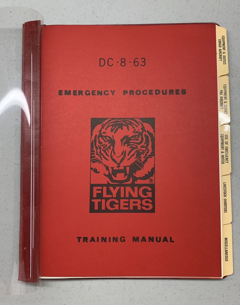 Flying Tiger Line DC-8-63 Emergency Procedures Training Manual