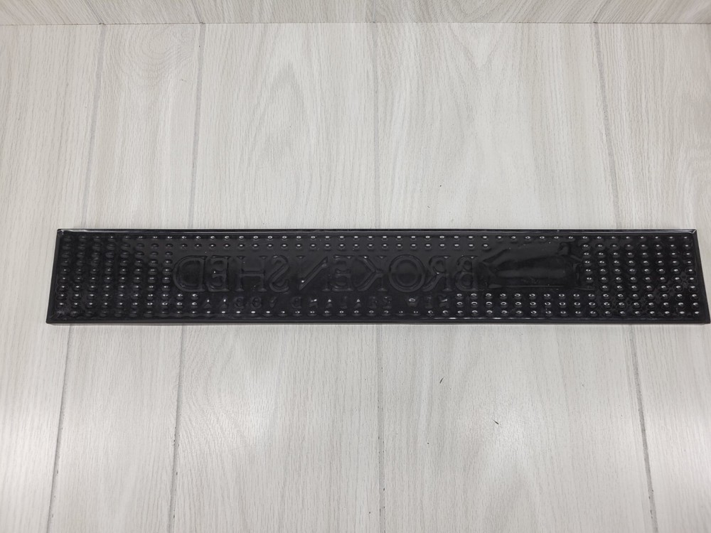 Broken Shed Vodka Rubber Bar Mat 23" x 3.5"