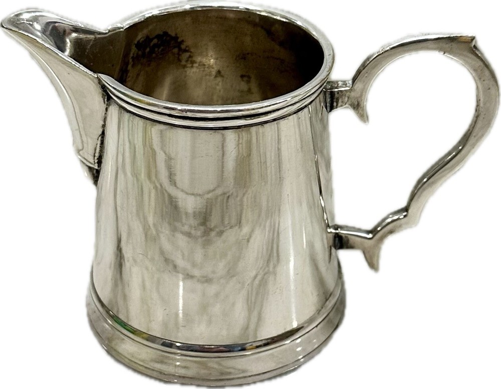 Silver Plated Creamer Stamped India