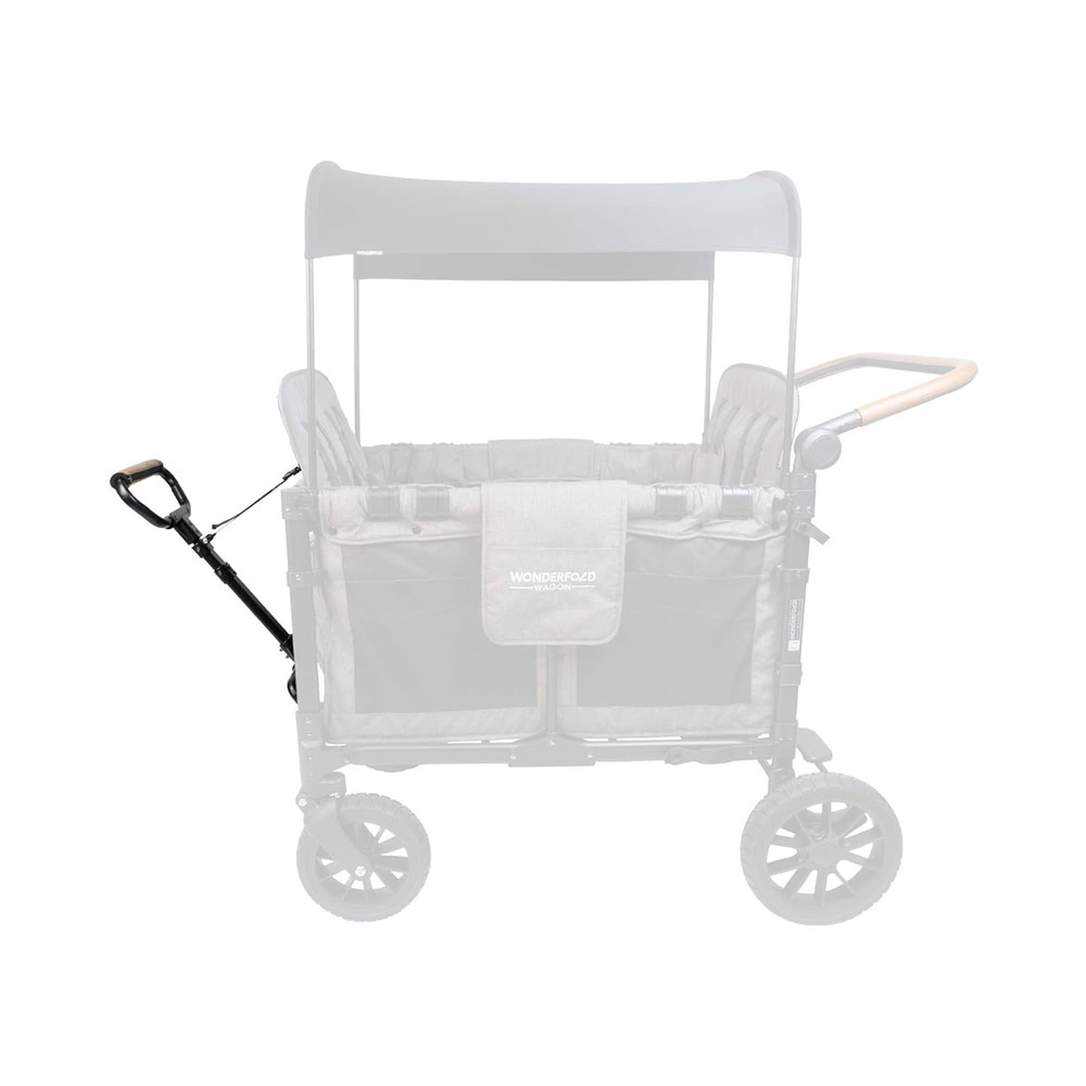 Adjustable Vegan Leather Stroller Wagon Pull Handle for W-Series Models