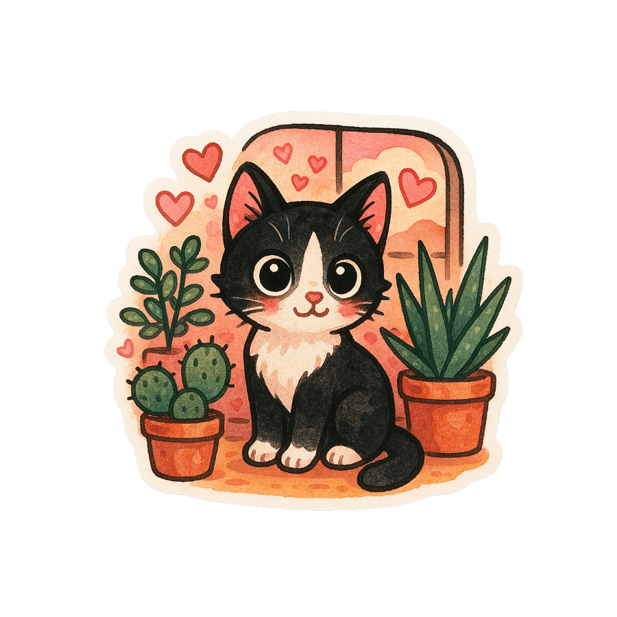 Love Themed Sticker
