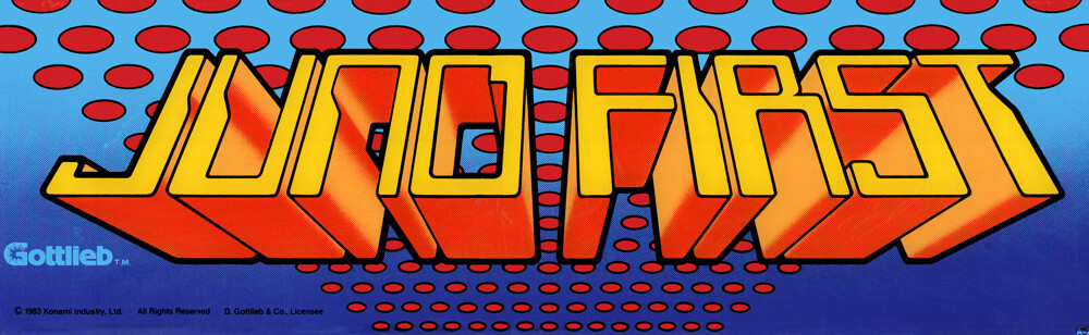 Juno First Arcade Marquee 26" x 8"
