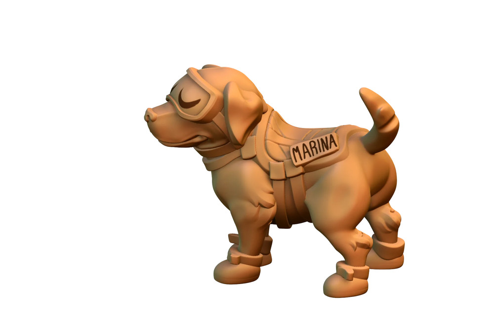 Capsule Chibi - Marina Chan - Rescue Dog