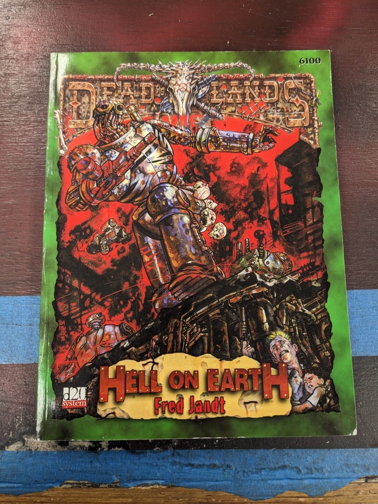 Hell On Earth Deadlands Rules For D20 Pinnacle 6100