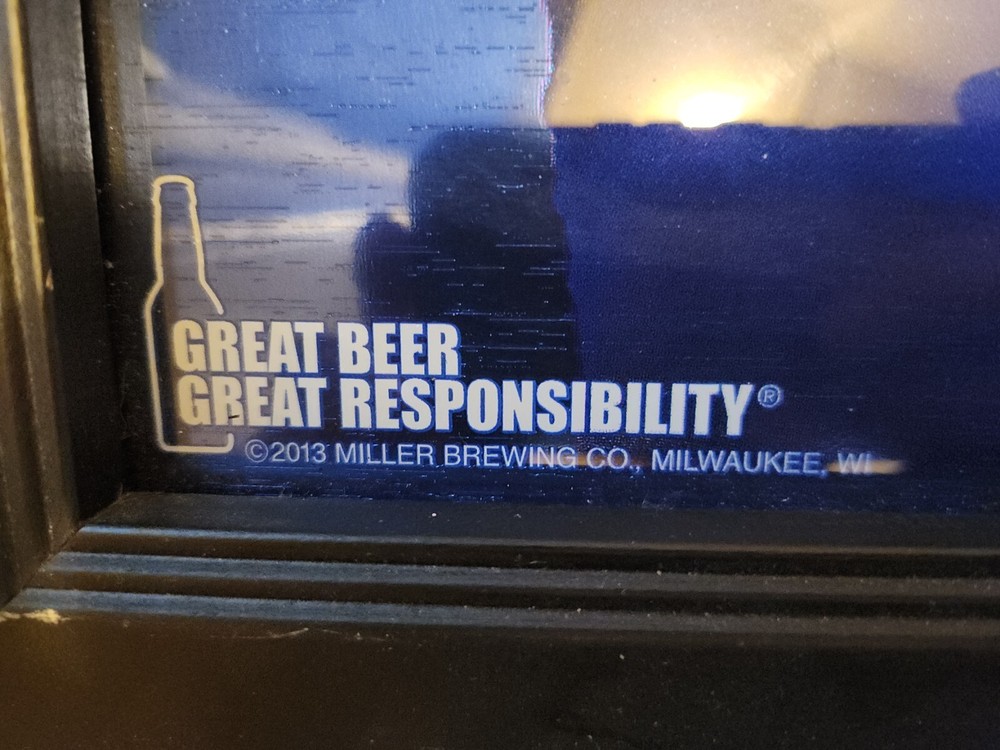 2013 Miller Lite Mirror- 26"H x 32"W
