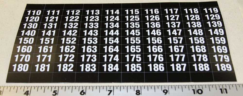 (AP) AUTOMATIC PRODUCTS model 121 122 123 SNACK MACHINE SELECTION SHEET LABEL