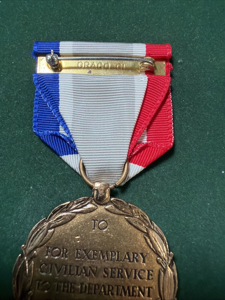 US Full Size Medal Air Force Civil SERVICE