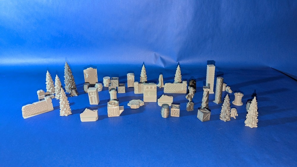204 Pieces of scatter terrain bundle