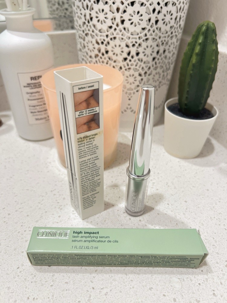 Clinique High Impact Lash Amplifying Serum Full Size 0.1oz/3ml