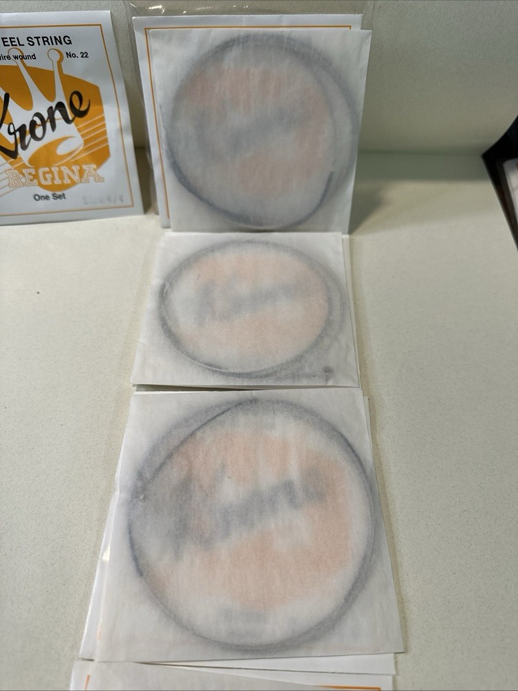 Krone Cello String Set 4/4 Size Chrome Flat Wire Wound New