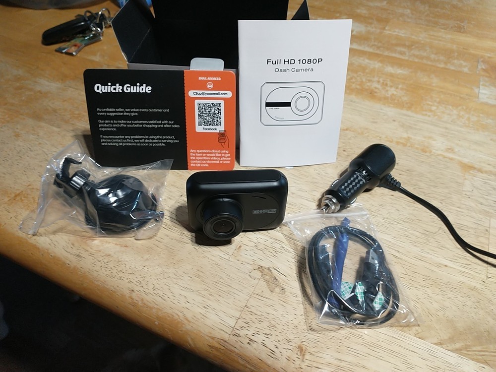 DC18 Dashcam Dual Camera