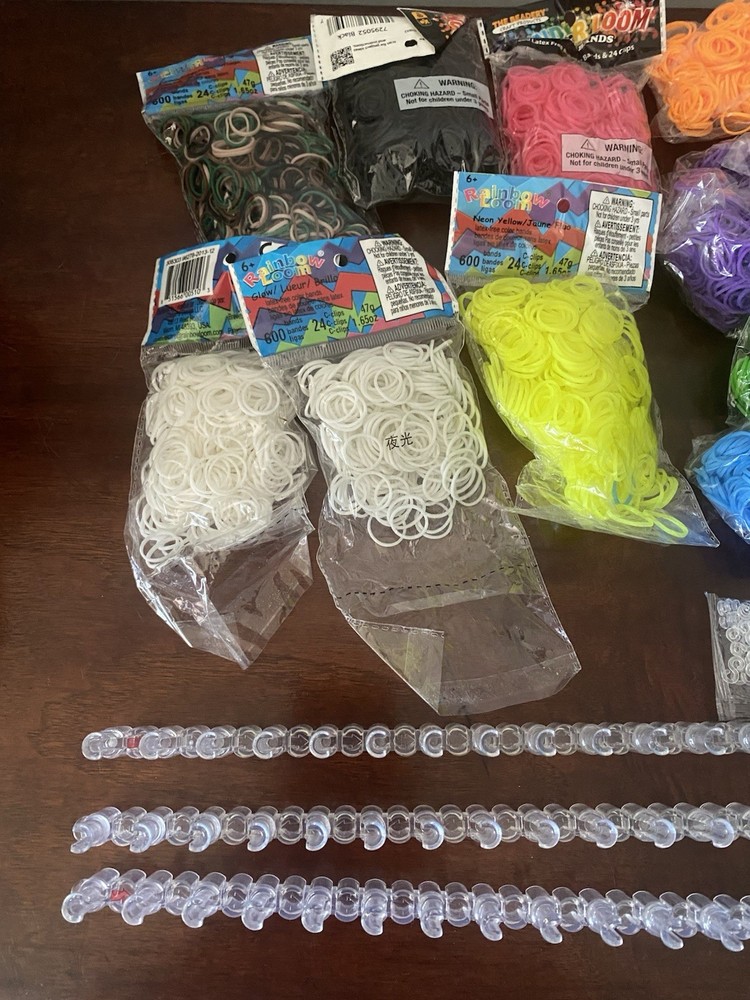 Rubber Band Loom Lot Rainbow Base Extender
