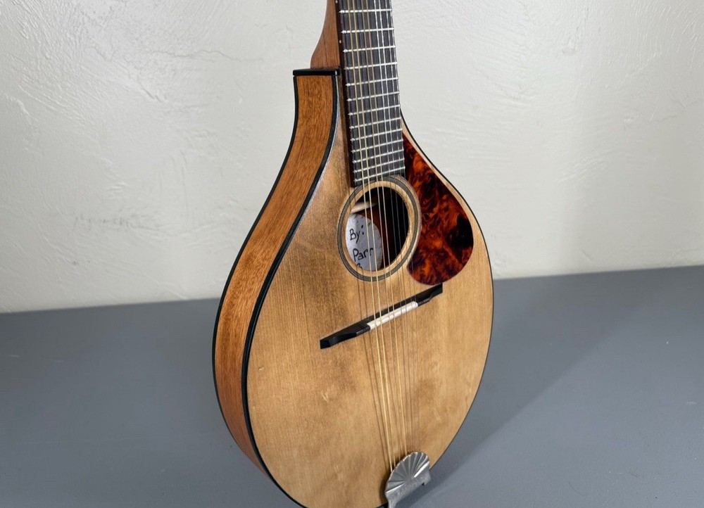 Custom-Built Flat-Back Mandolin with Case