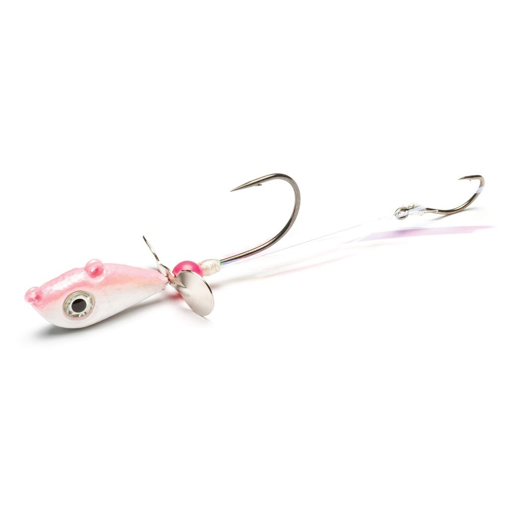 Mustad Walleye Death Spinner Pink/White 3/4oz