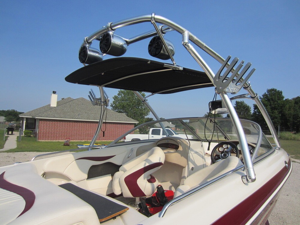 Indy Liquid wakeboard tower clear anodized fits any environment easy install