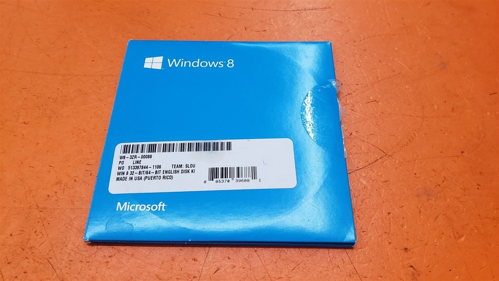 ⭐️⭐️⭐️⭐️PC Software CD Disc Windows 8 And Windows 8 Pro 32& 64 Bit Backup Discs