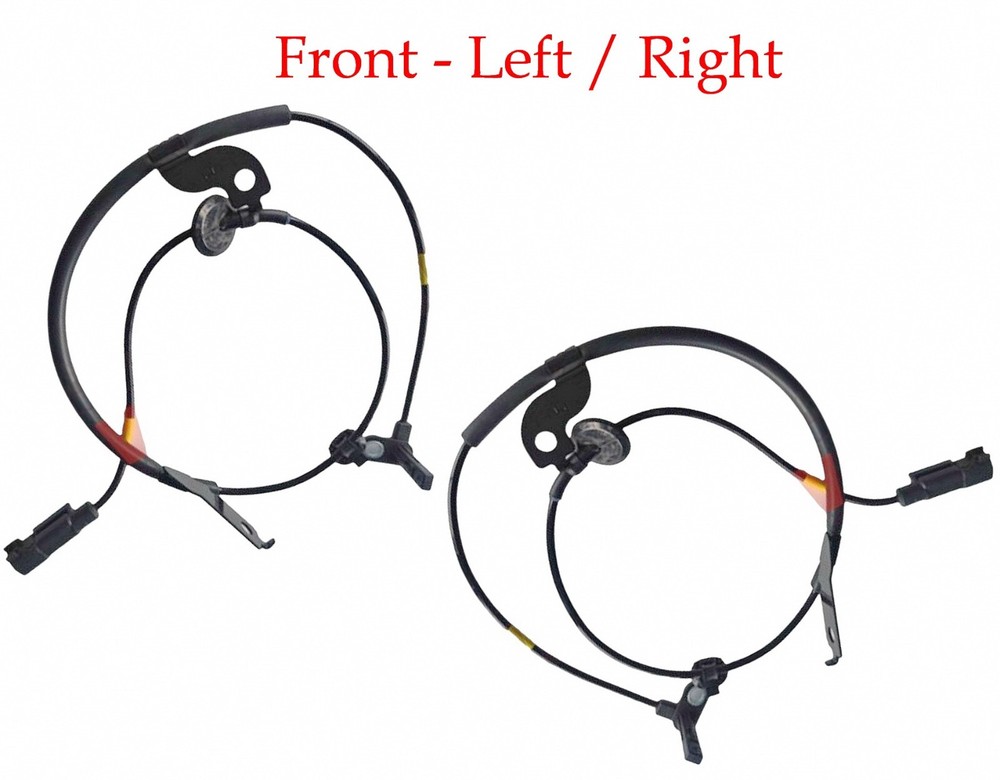 2 x ABS Wheel Speed Sensor Front L/R Fits Mitsubishi Eclipse Cross Outlander