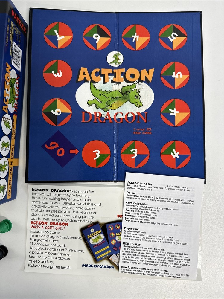 Patrix Sentence Construction Educational Game Action Dragon Construction Complet