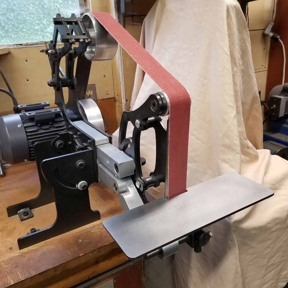D-D Work / Tool Rest for Wilmont Quattro Knife Belt Grinder - 18" Table