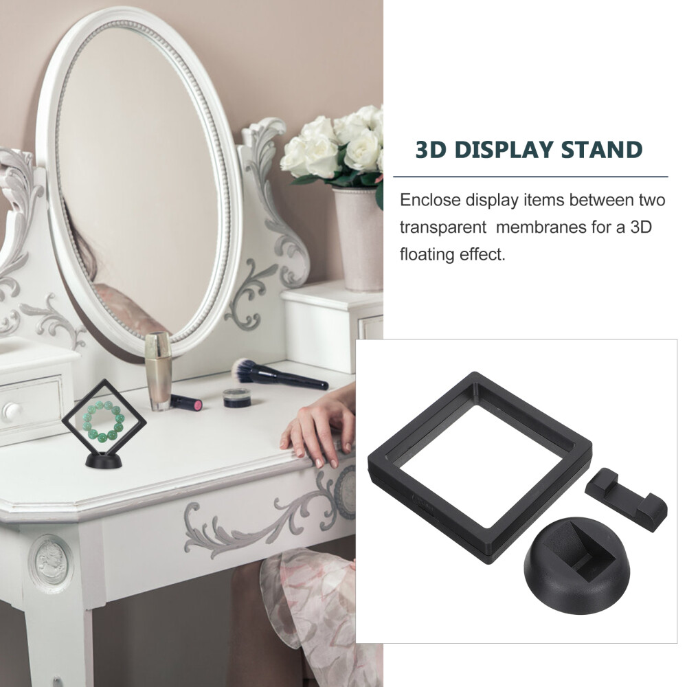 24pcs ring holder showcase 3d floating frame display holder Challenge Display