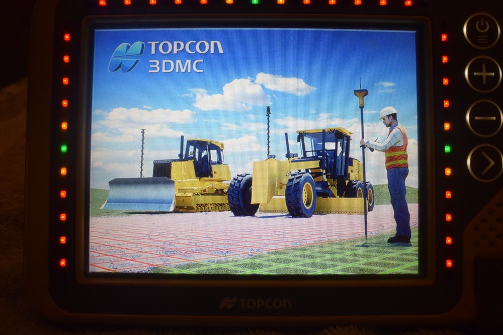 Topcon SmartGrade Control Panel Model GX-55   WITH OPTIONS #041