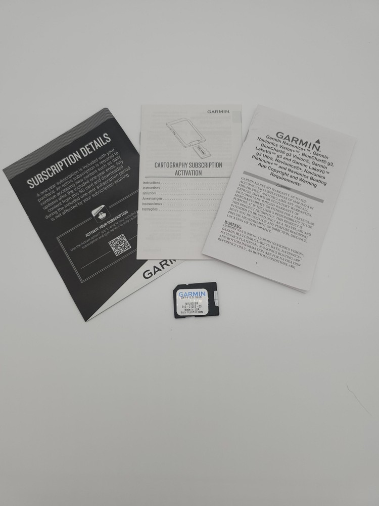 Garmin Navionics Chartplotter Chip For US South