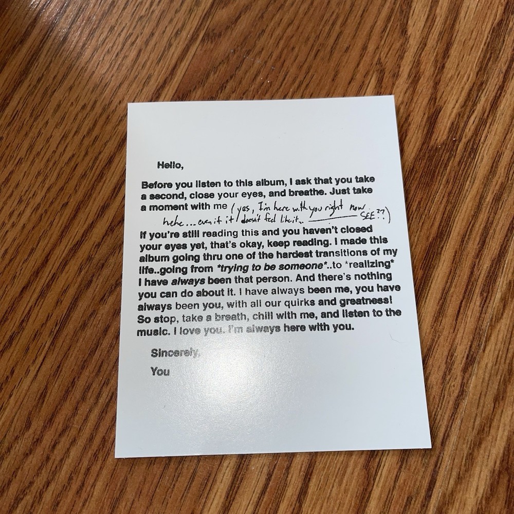 Lauv All 4 Nothing SIGNED Box Set
