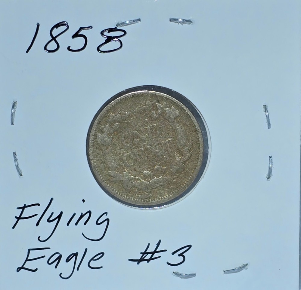 1858 Flying Eagle Cent - Final Year Issue - Philadelphia Mint