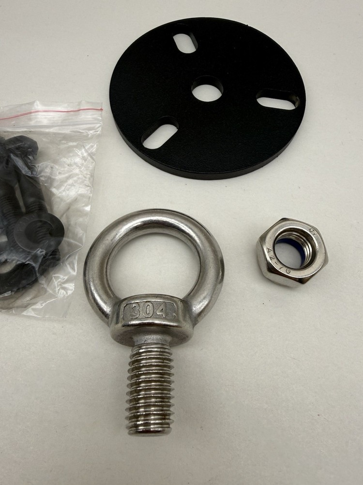 Outboard Engine Lifting Ring Tool Adapter & Ring Fit for Evinrude Johnson BRP ET