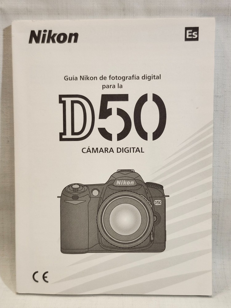 Nikon D50 Digital Camera User Operating Manual SPANISH