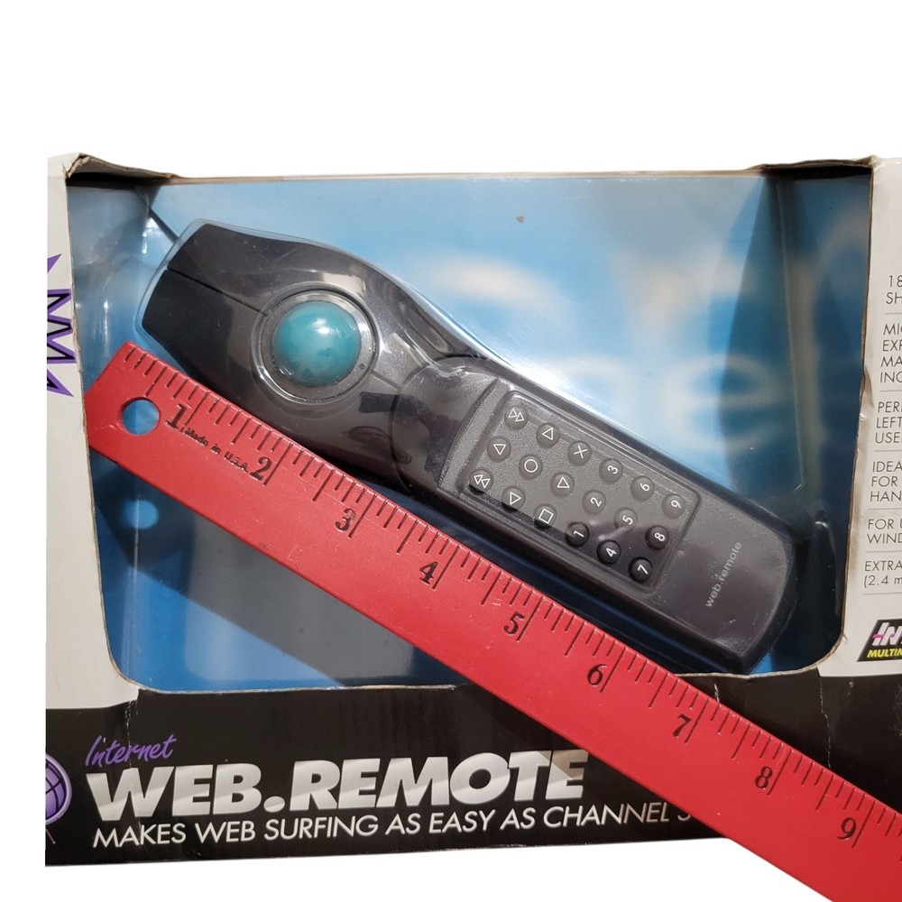 Interact Web.Remote Internet Surfing Remote Control Ball Mouse PC SV-2010 - NIB