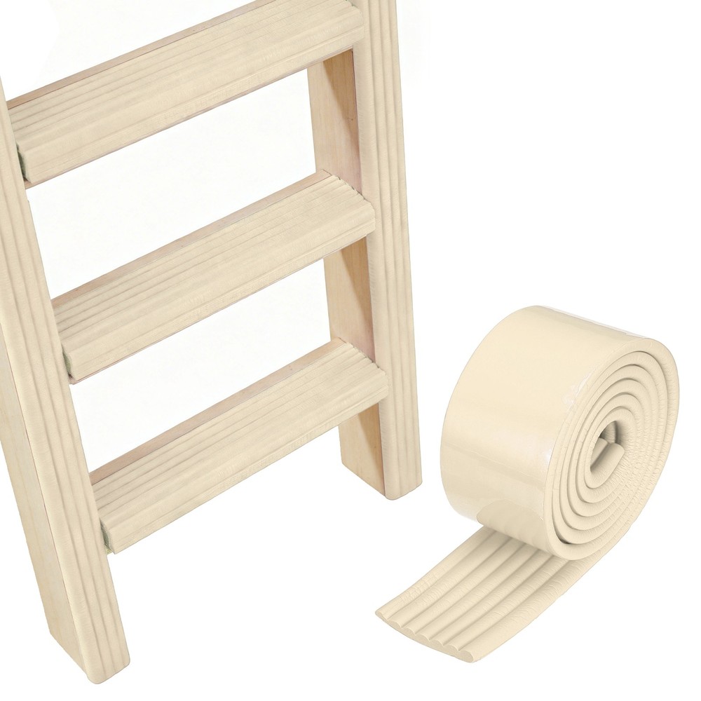 Bunk Bed Ladder Pad, (2m/6.5 Ft, Beige)(1 Pcs), Bunk Bed Step Foam Padding
