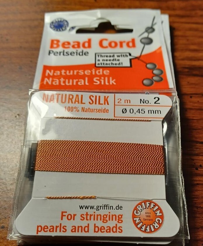 Griffin Natural Silk Bead for Stringing Pearls and Beads