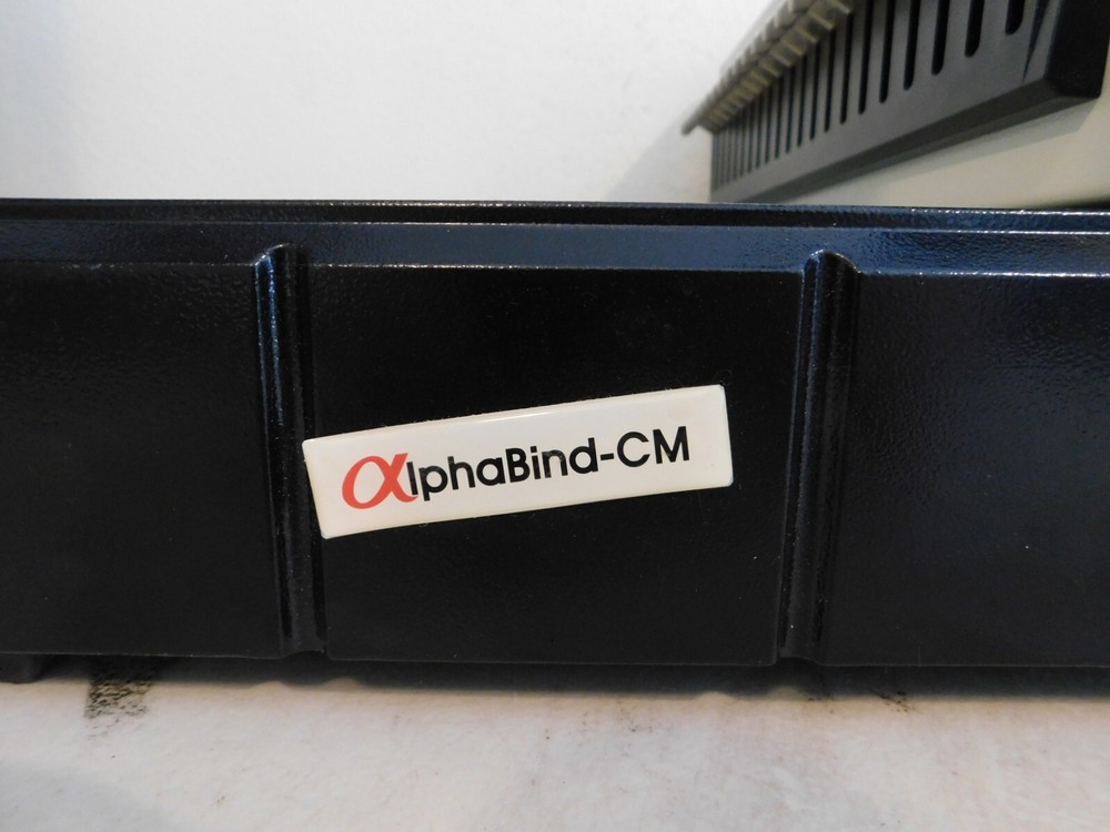 Akiles AlphaBind-CM Comb Binding Machine & Punch 12-inch - Read