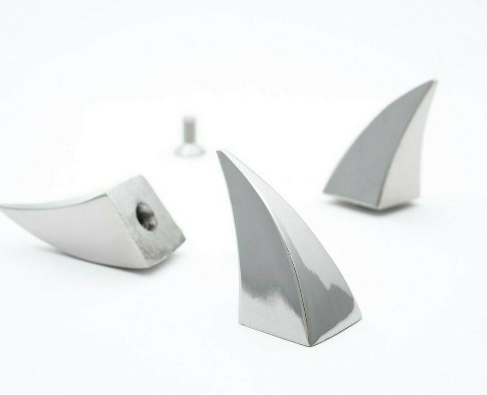 20 pieces -Large Dragon Claws Silver. Smooth side Studsandspikes Leathercrafting