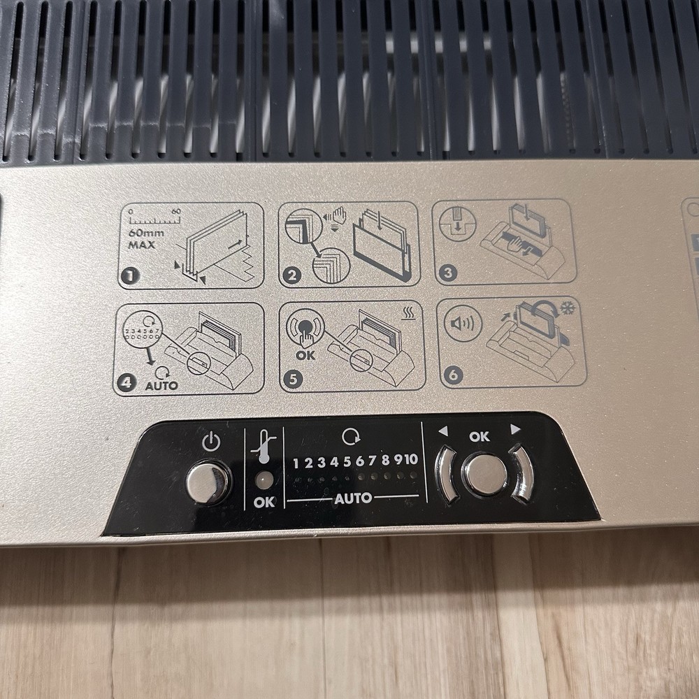 Fellowes Helios 60 Thermal Binding Machine Silver Tested/Works | With Power Cord