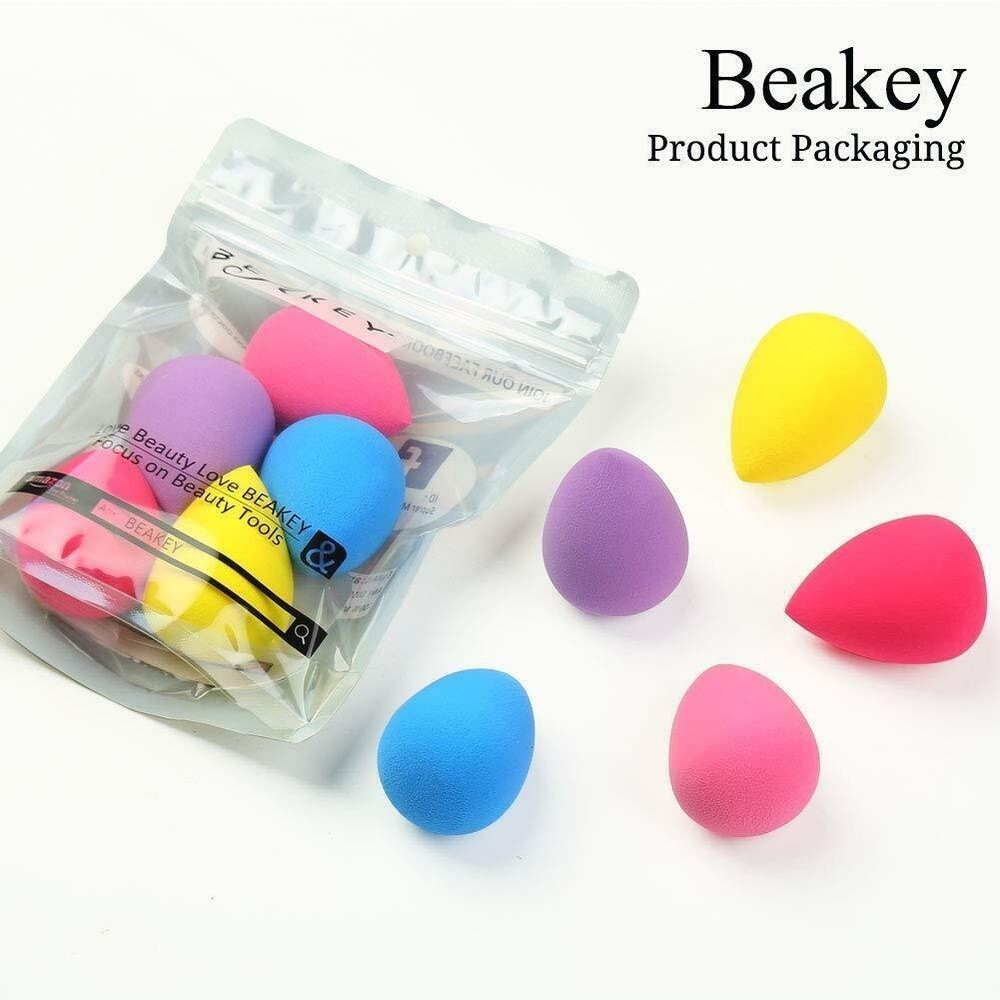 Makeup Sponges for Liquid Foundation Primer Blender Tools - 5 Pack