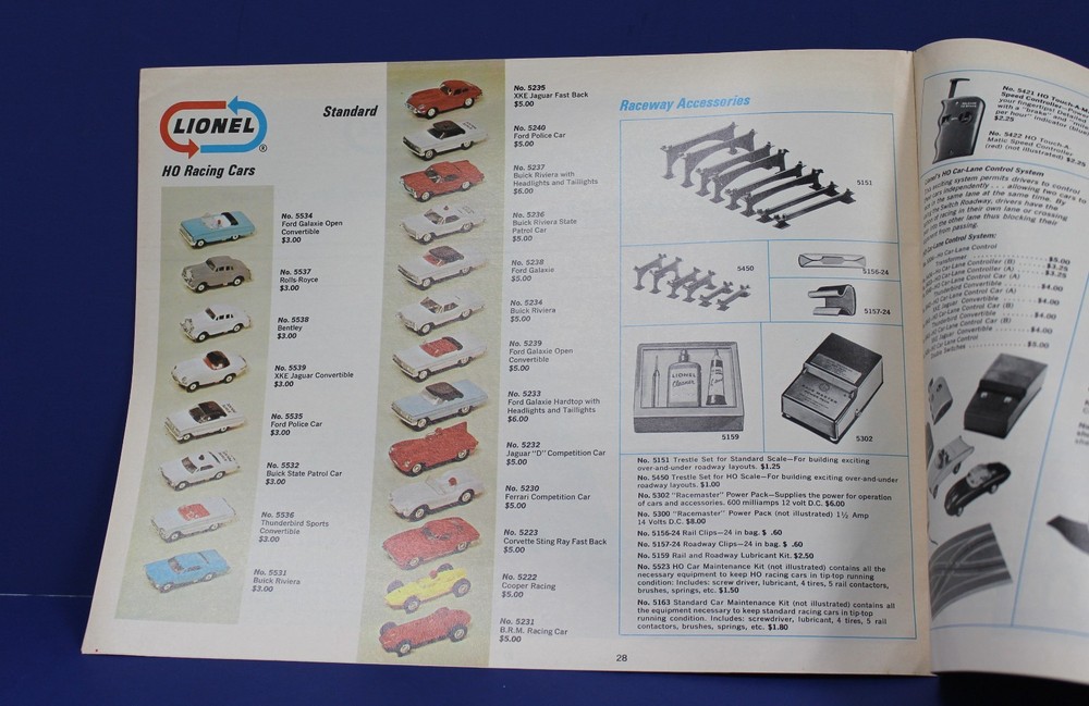 Lionel 1966 Consumer Train Catalog Mint NOS Original