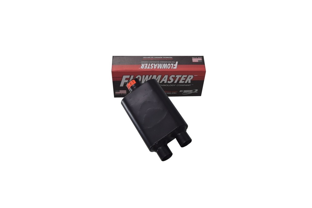 99-06 Chevy GMC 1500 2.5" Dual Exhaust Flowmaster Super 44 Side Exit Clamp Tip