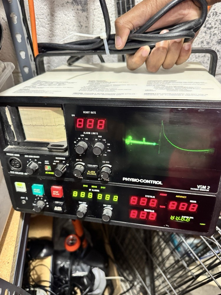 Physio Control VSM 2 Patient Monitor Tested