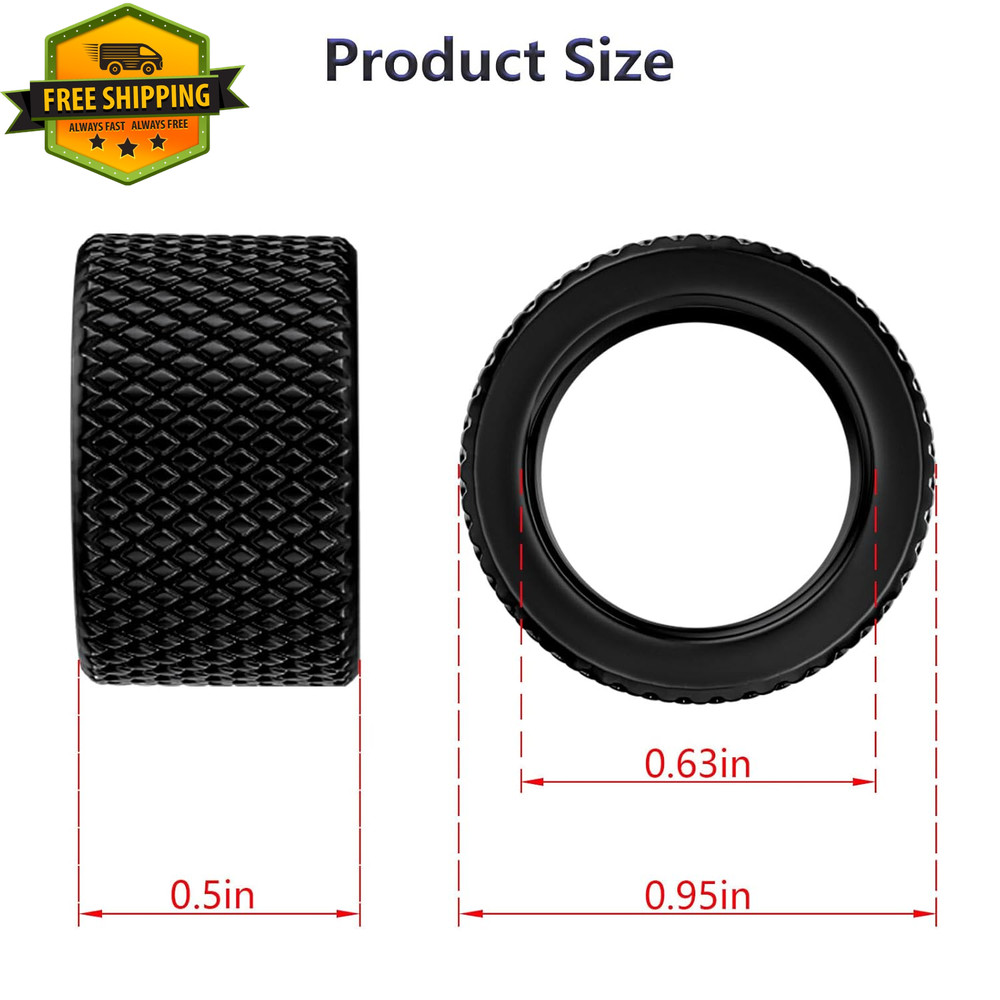 2 Pack 5/8x24 Steel Thread Protector Black Muzzle Thread Cover