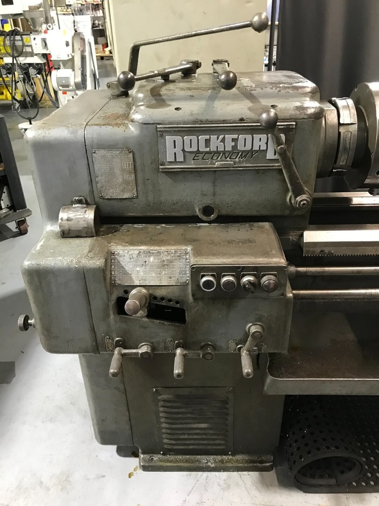 Rockford Engine Lathe with accessories