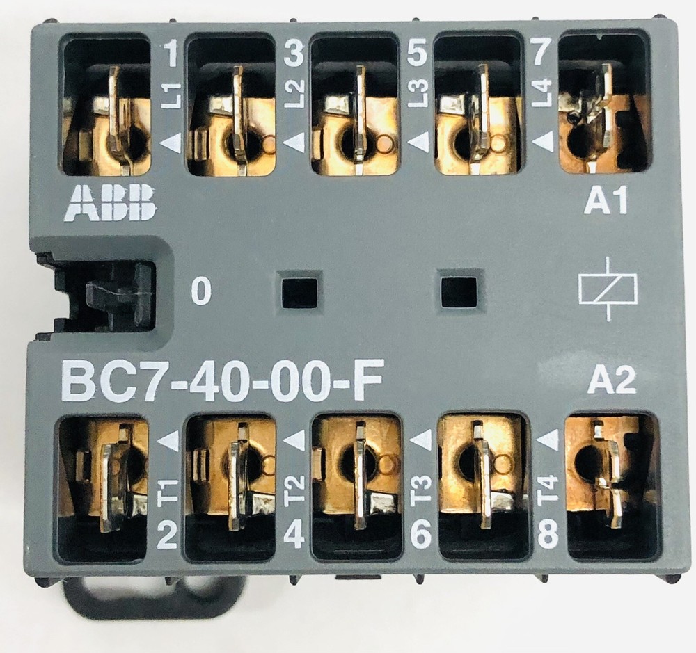BC7-40-00-F-01 MINI CONTACTOR 4 POLE 24V
