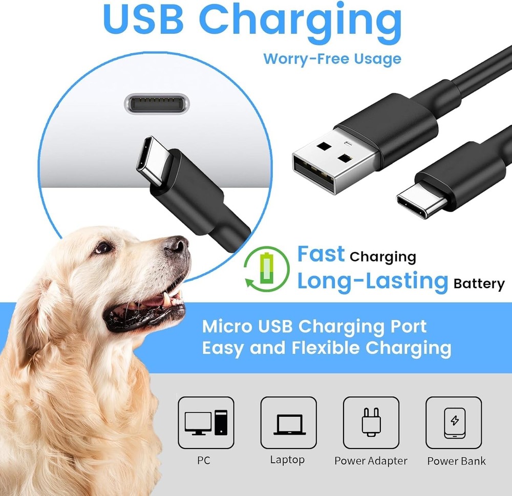 Anti Barking Device for Dogs, Multi-Functional Dog Bark Deterrent Device