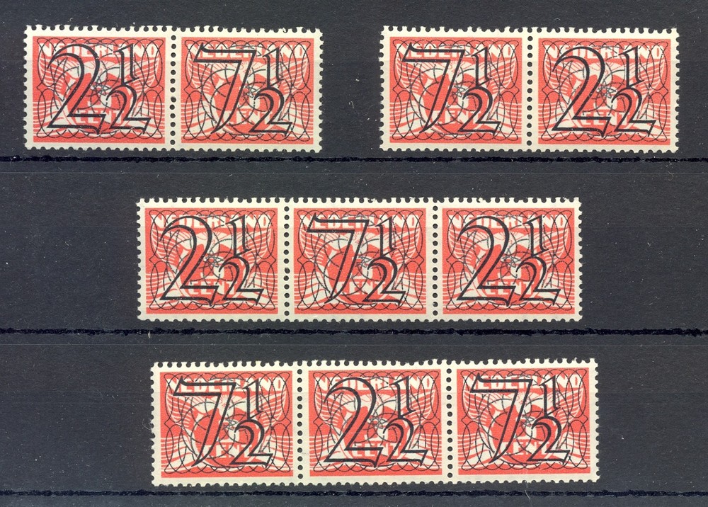 NETHERLAMDS 1940- # 356 a /356 d -CV € 98 ** MNH VF