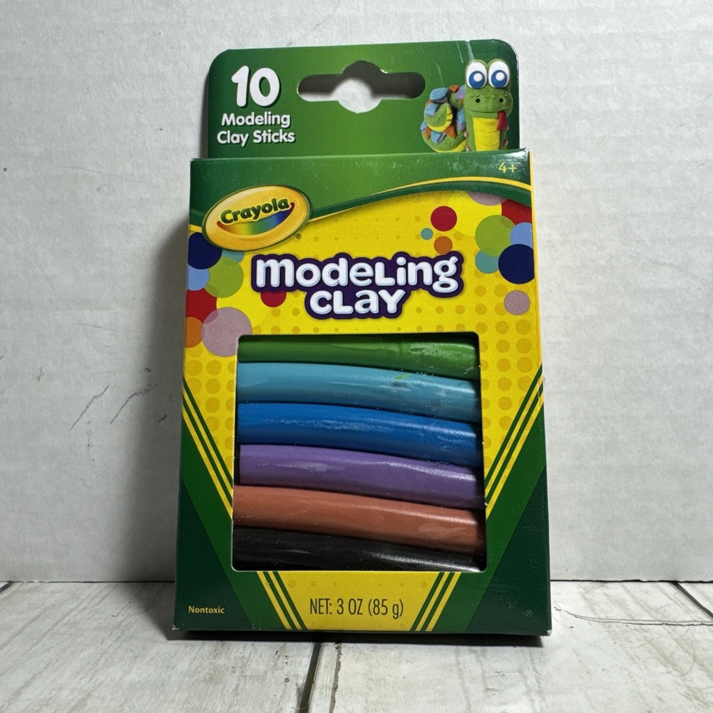 Crayola Modeling Clay (10 Stick Pack) 3 oz.